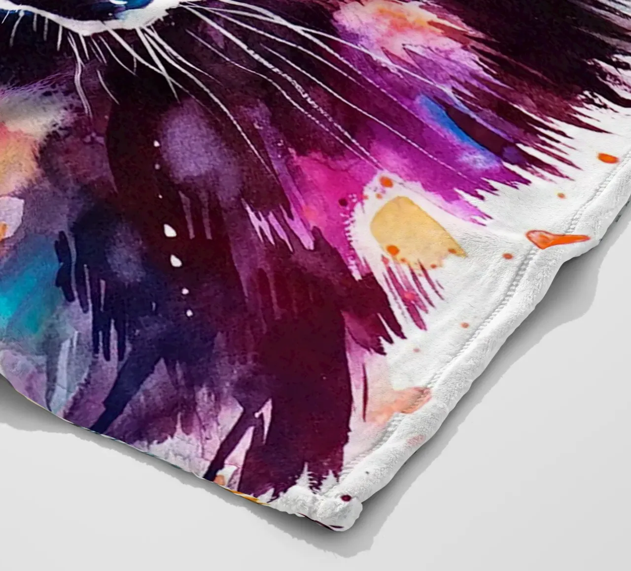 Tasso Acquerello Arte coperta in pile da kaiyaraiya