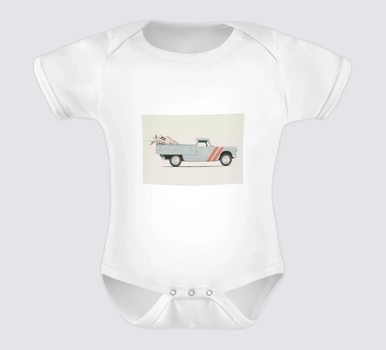 Pick Up body neonato maniche corte da Florent Bodart