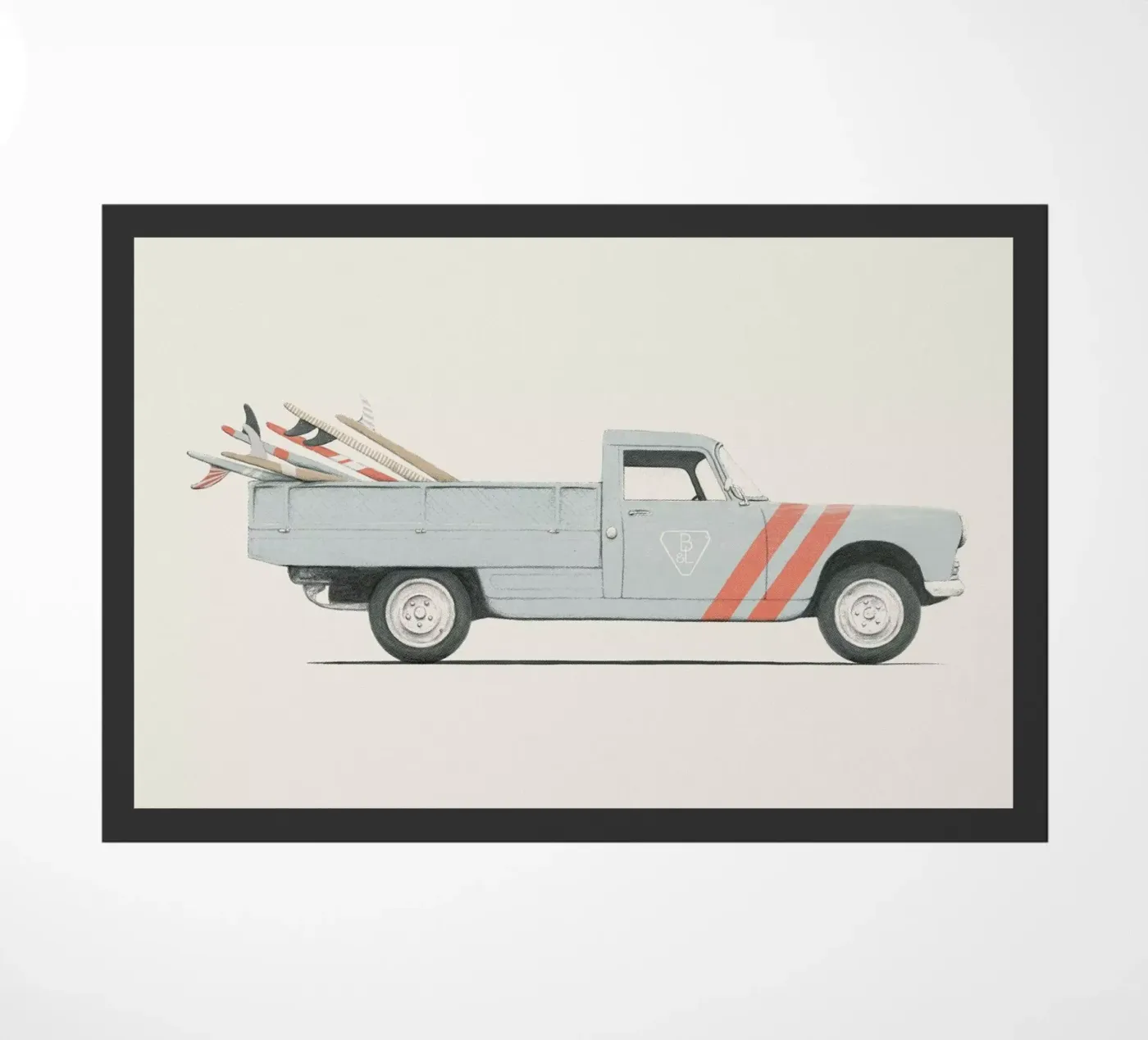 Pick Up paillasson de Florent Bodart