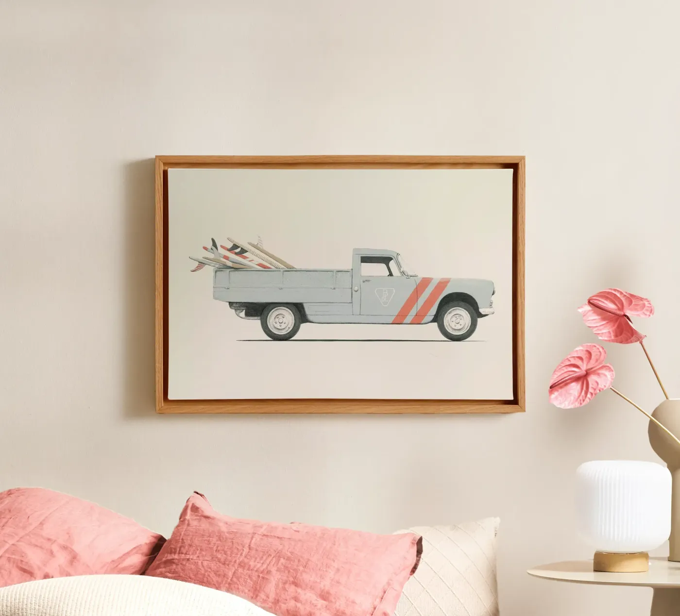 Pick Up canvas by Florent Bodart