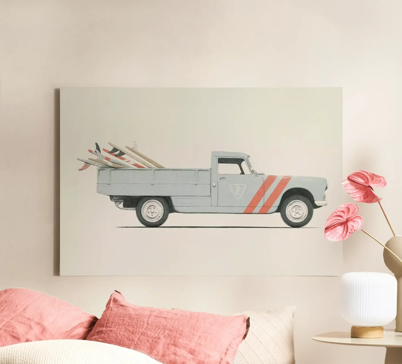 Pick Up canvas by Florent Bodart