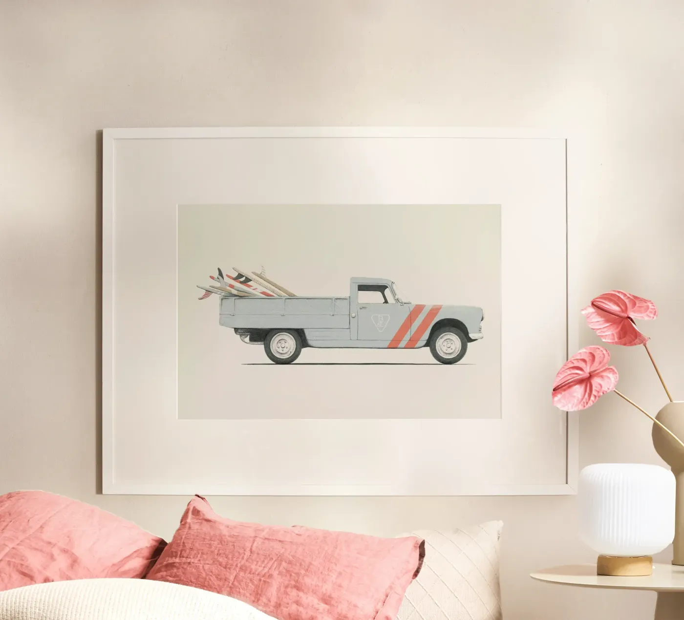 Pick Up poster van Florent Bodart