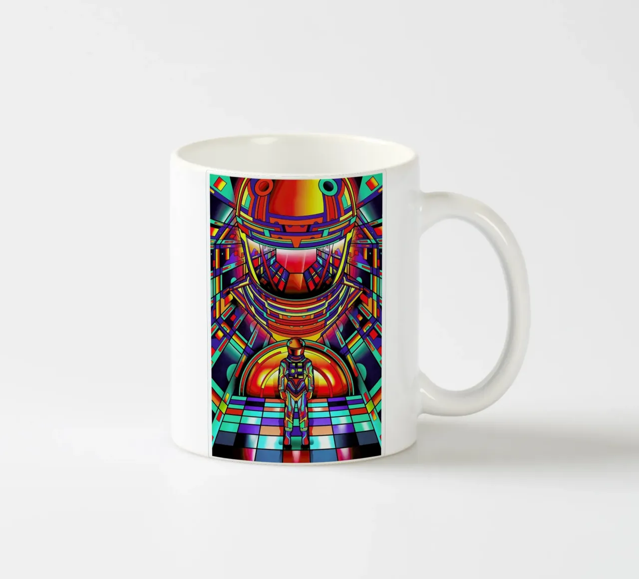 2001 A Space Odyssey tazza in ceramica da Van Orton Design