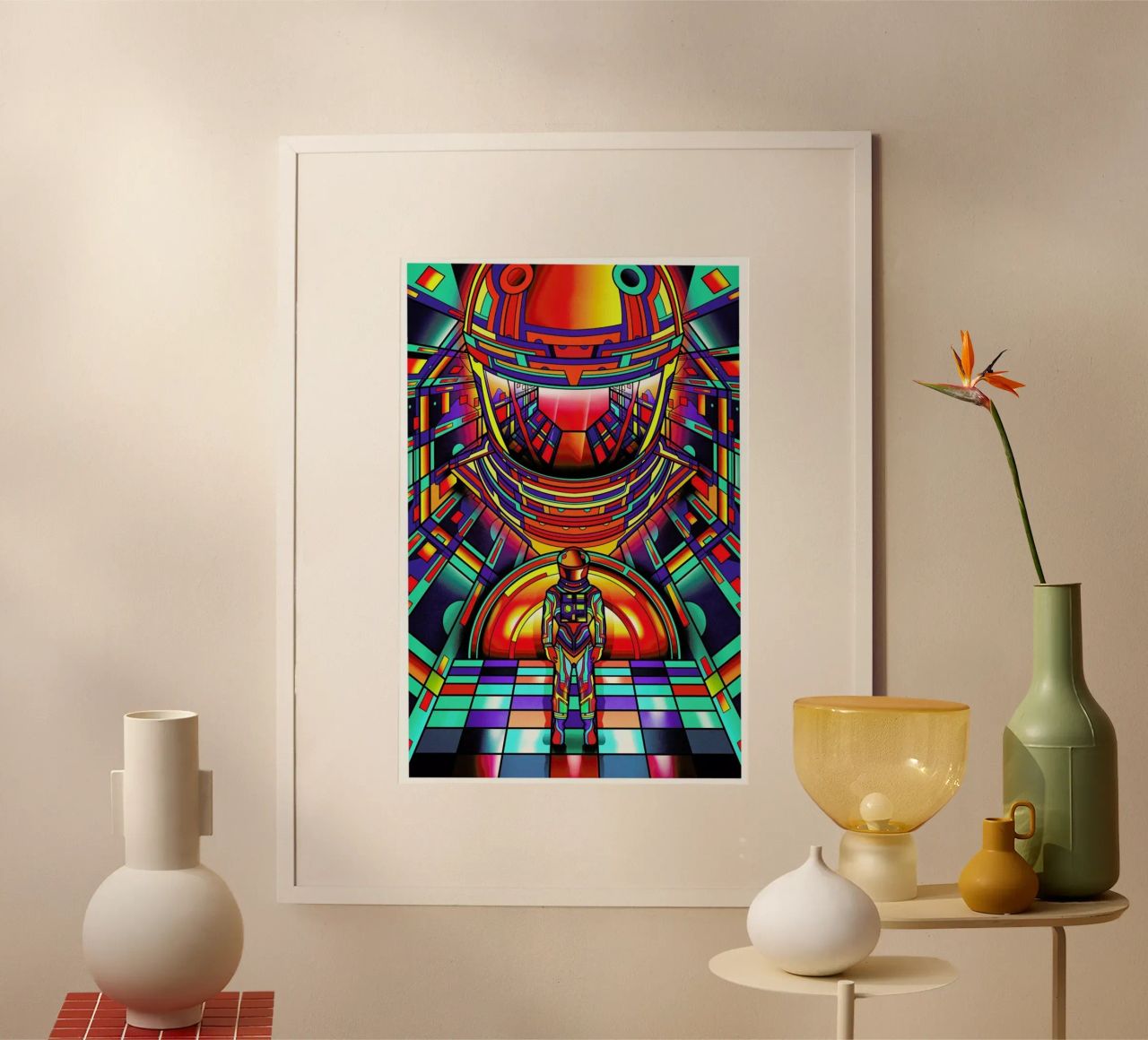 2001 A Space Odyssey Poster von Van Orton Design
