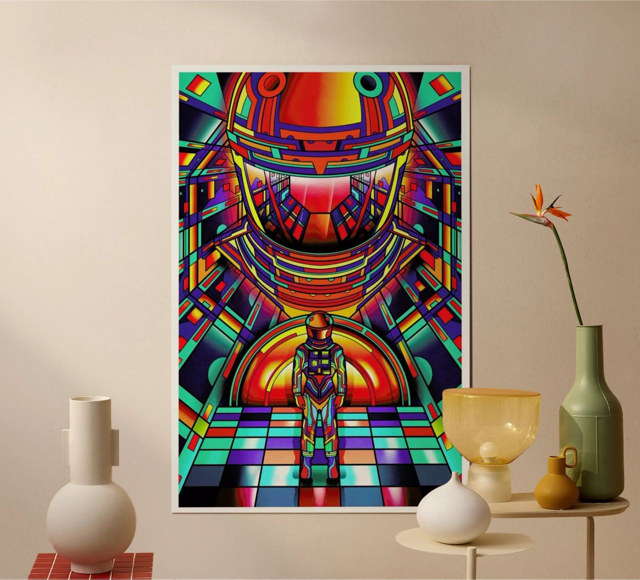 2001 A Space Odyssey Poster von Van Orton Design