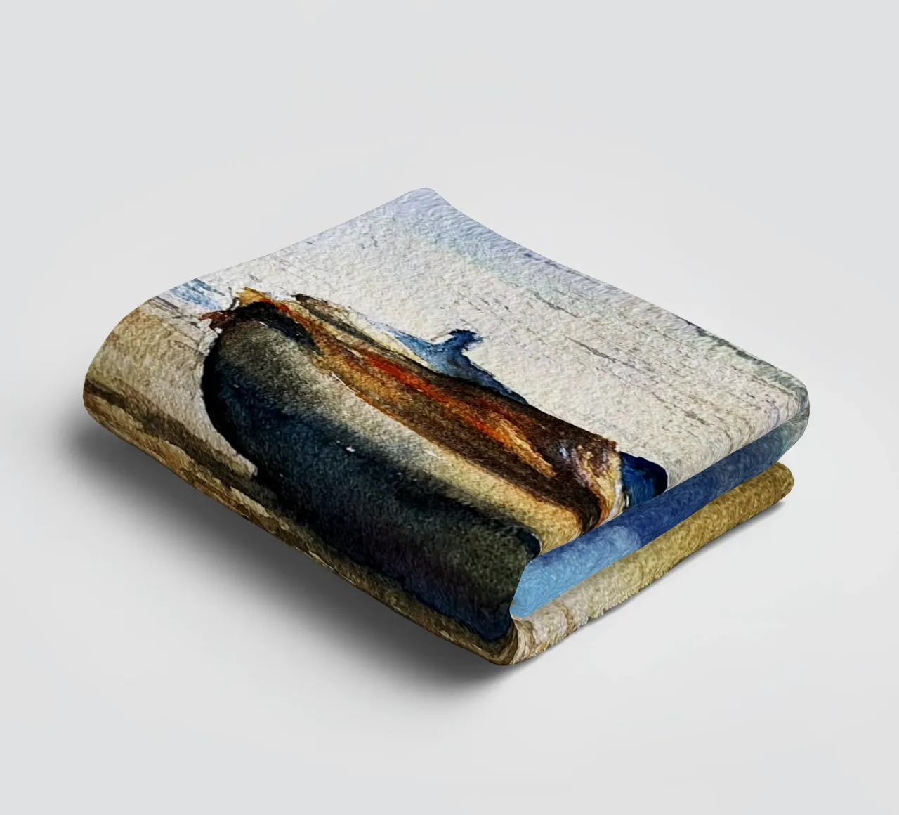 Barca Acquerello Arte Design asciugamano da bagno da kaiyaraiya