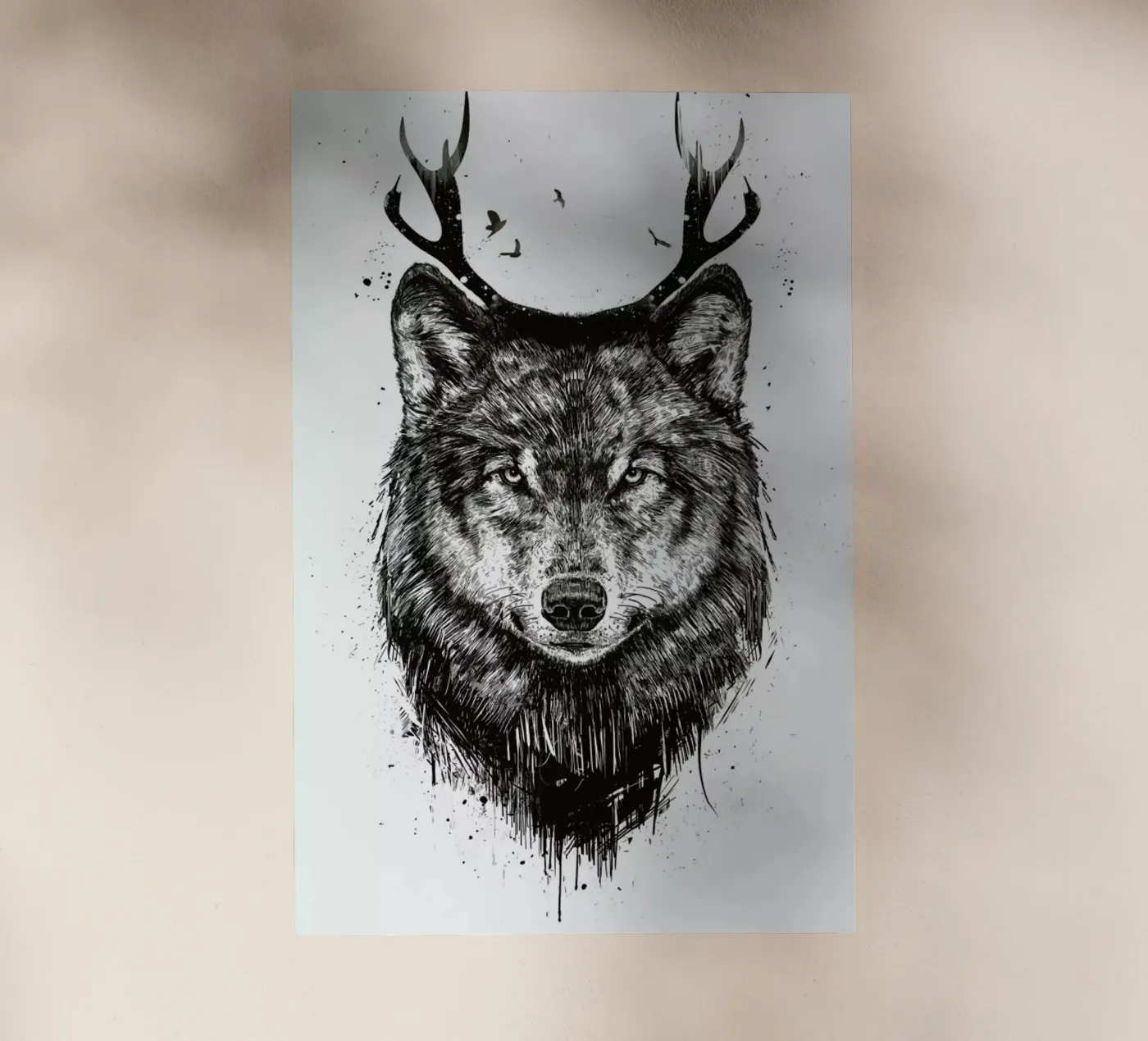 Deer Wolf pellicola backlit da Balazs Solti