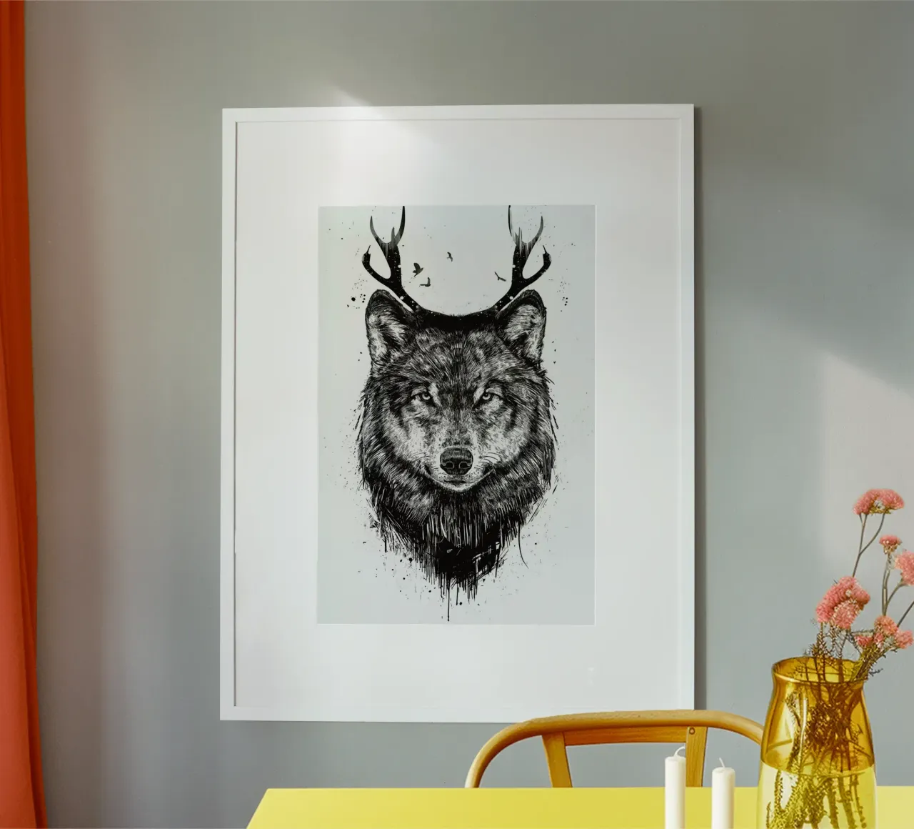 Deer Wolf poster da Balazs Solti
