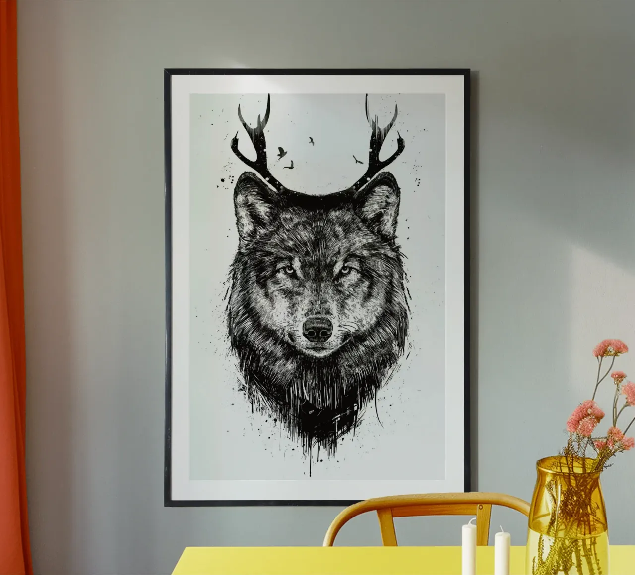 Deer Wolf poster da Balazs Solti