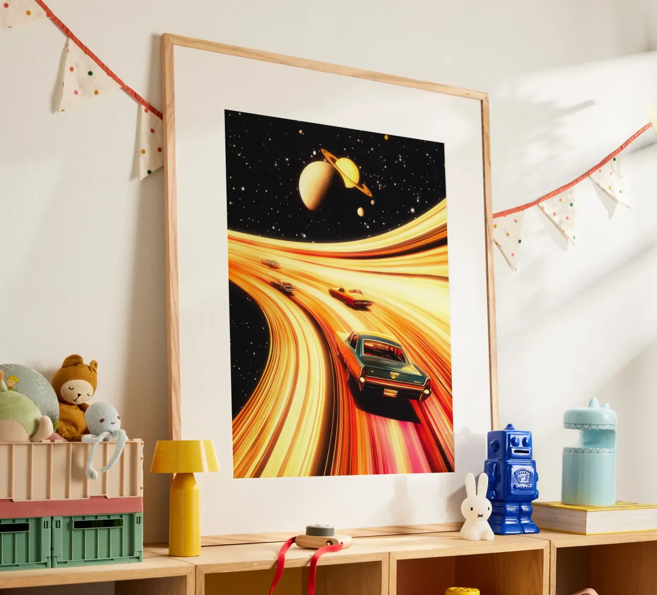 Autostrada di Saturno carta hahnemühle da Taudalpoi