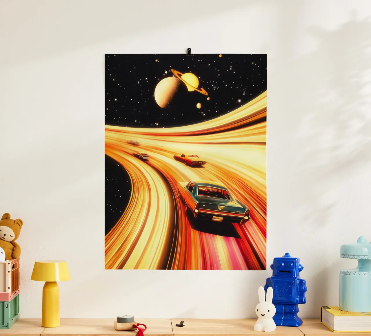 Autostrada di Saturno carta hahnemühle da Taudalpoi