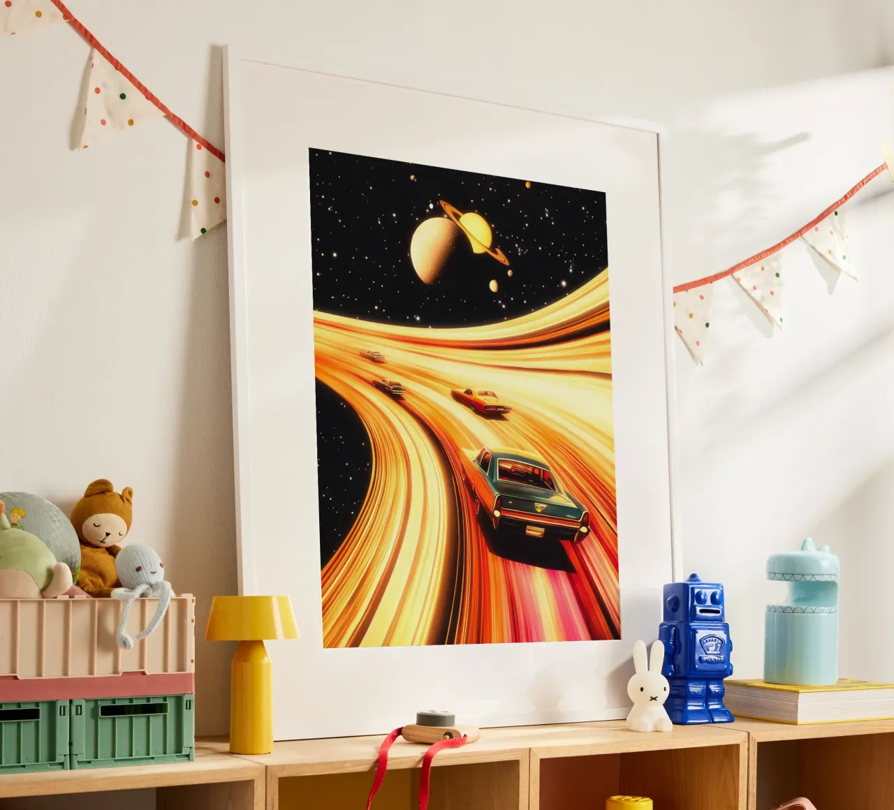Autostrada di Saturno carta hahnemühle da Taudalpoi