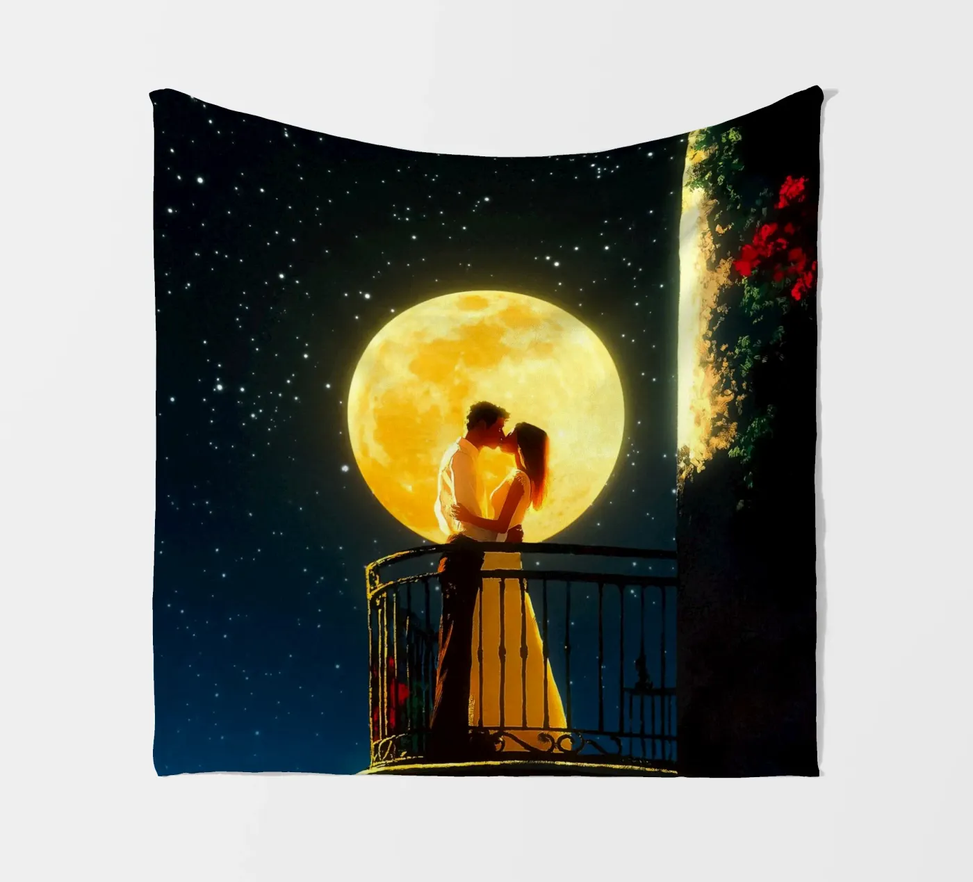 Hemelse romantiek fleecedeken van Taudalpoi