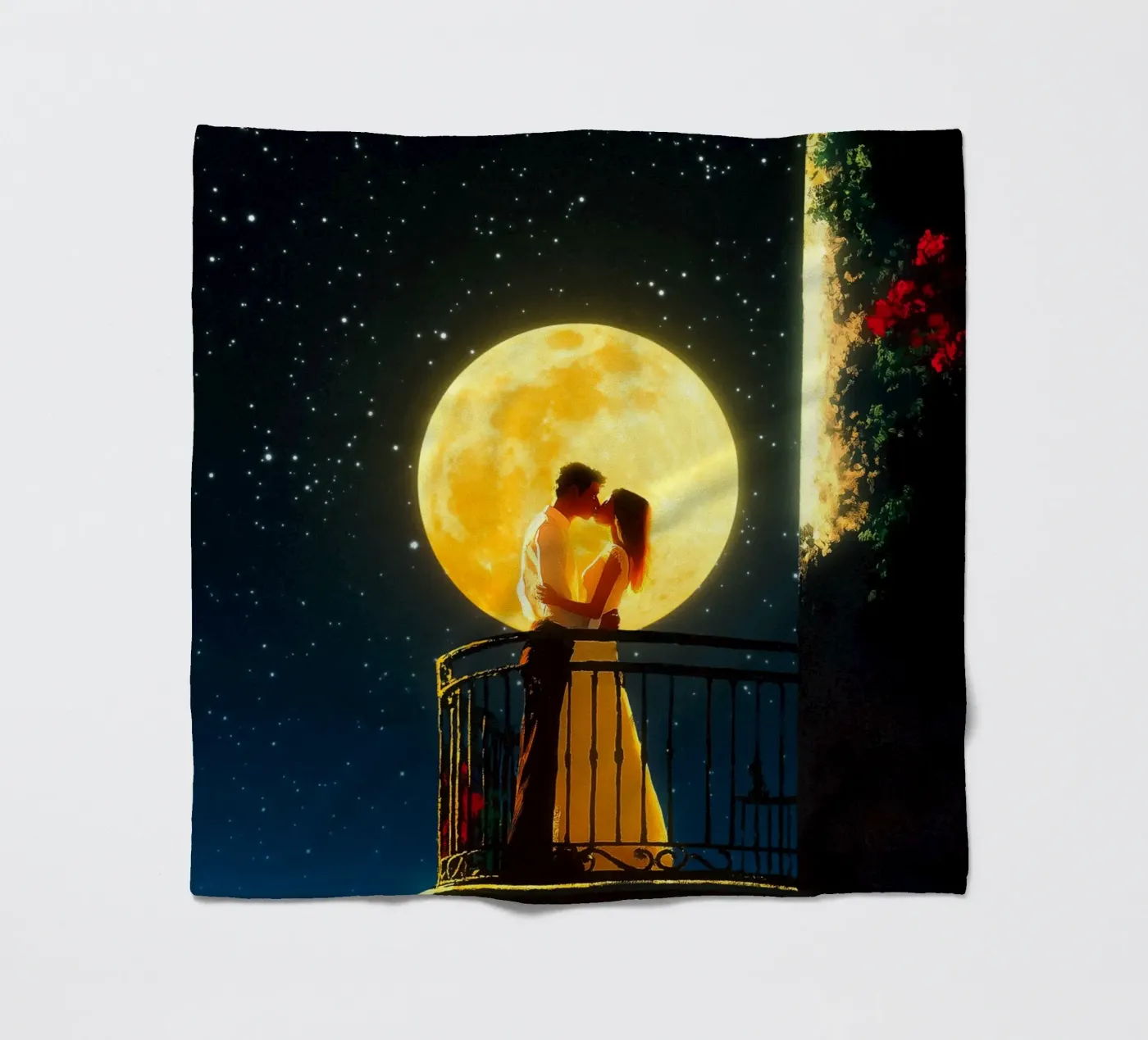 Hemelse romantiek fleecedeken van Taudalpoi