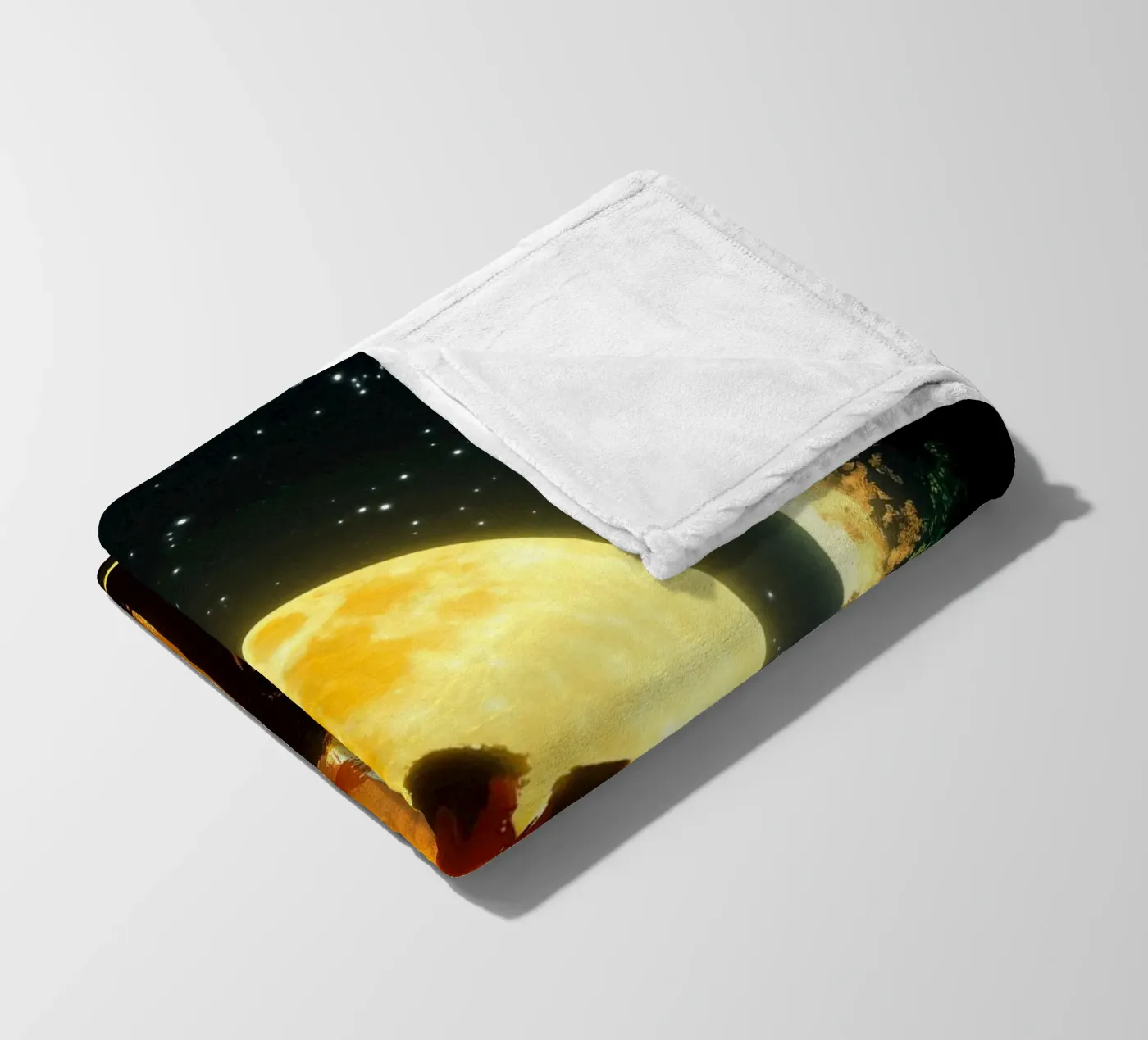 Hemelse romantiek fleecedeken van Taudalpoi