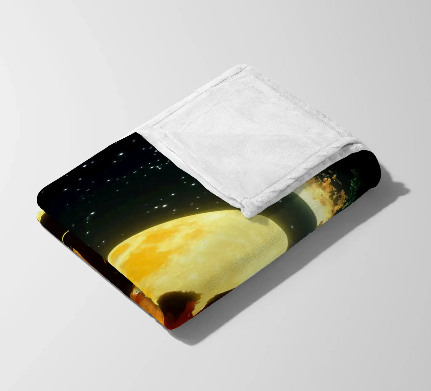 Hemelse romantiek fleecedeken van Taudalpoi