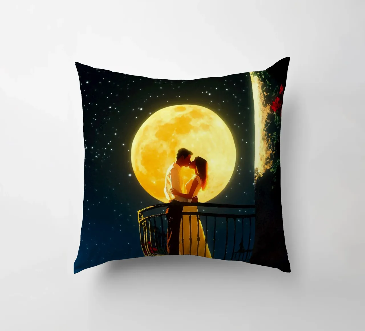 Celestial Romance decorative cushion by Taudalpoi