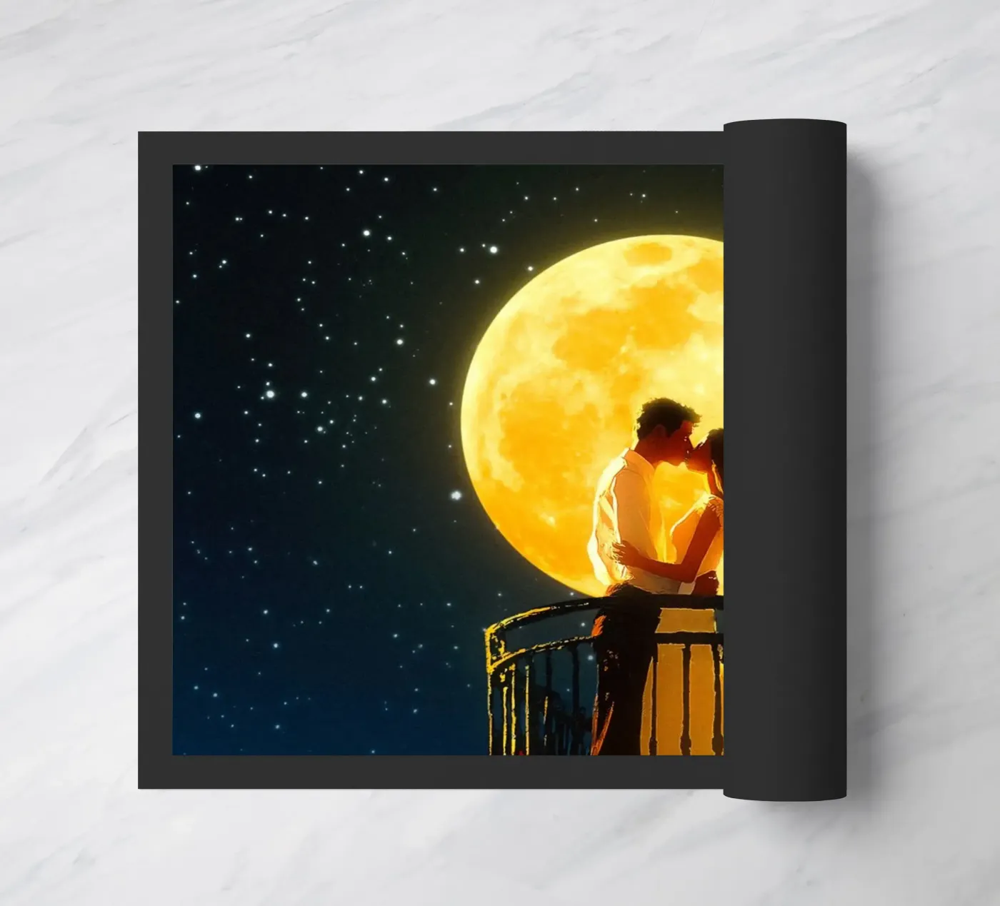 Hemelse romantiek deurmat van Taudalpoi