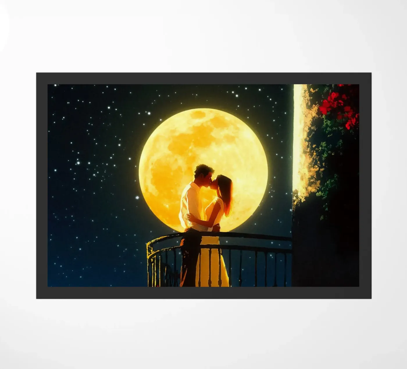 Hemelse romantiek deurmat van Taudalpoi