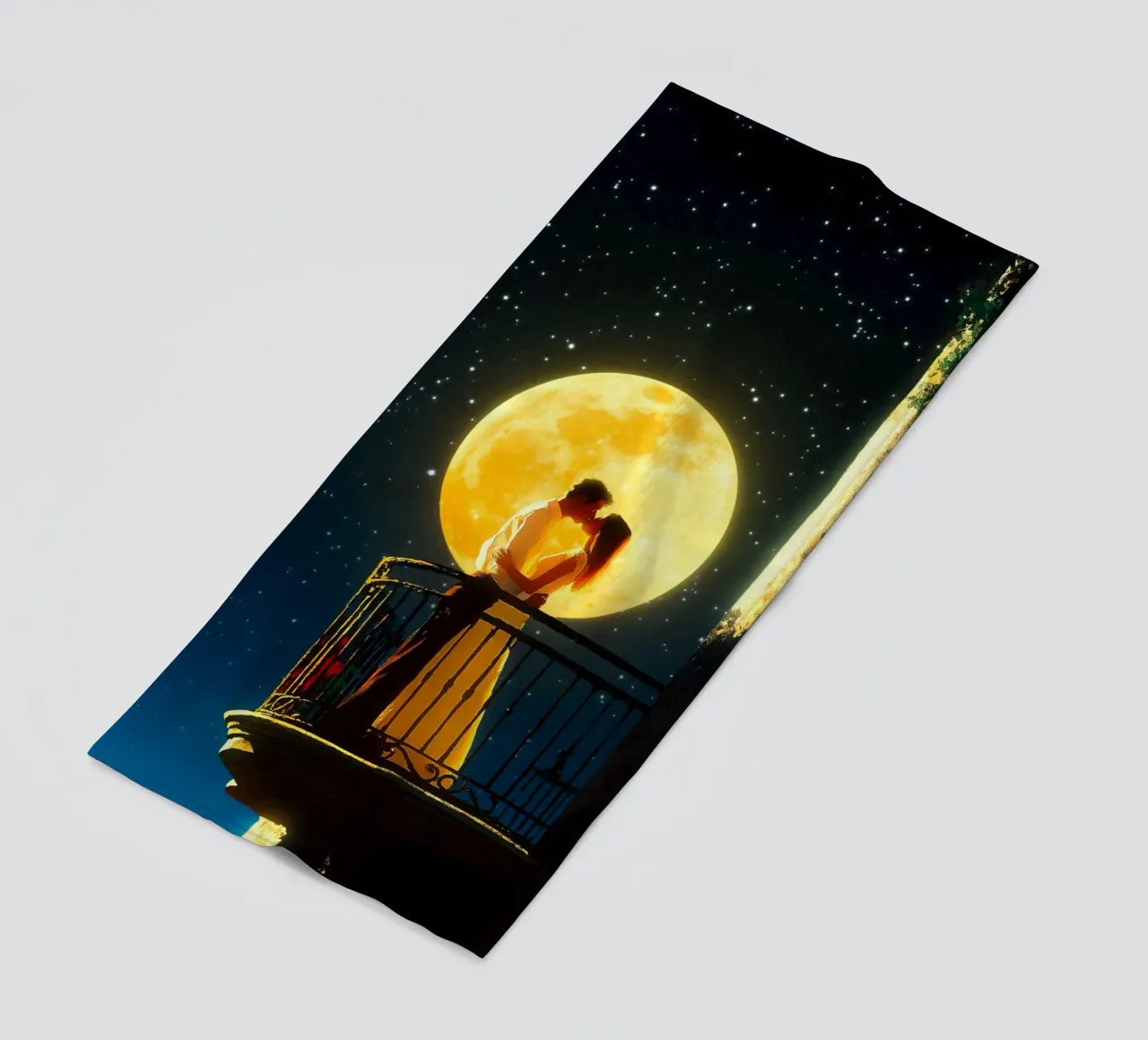 Celestial Romance beach towel by Taudalpoi