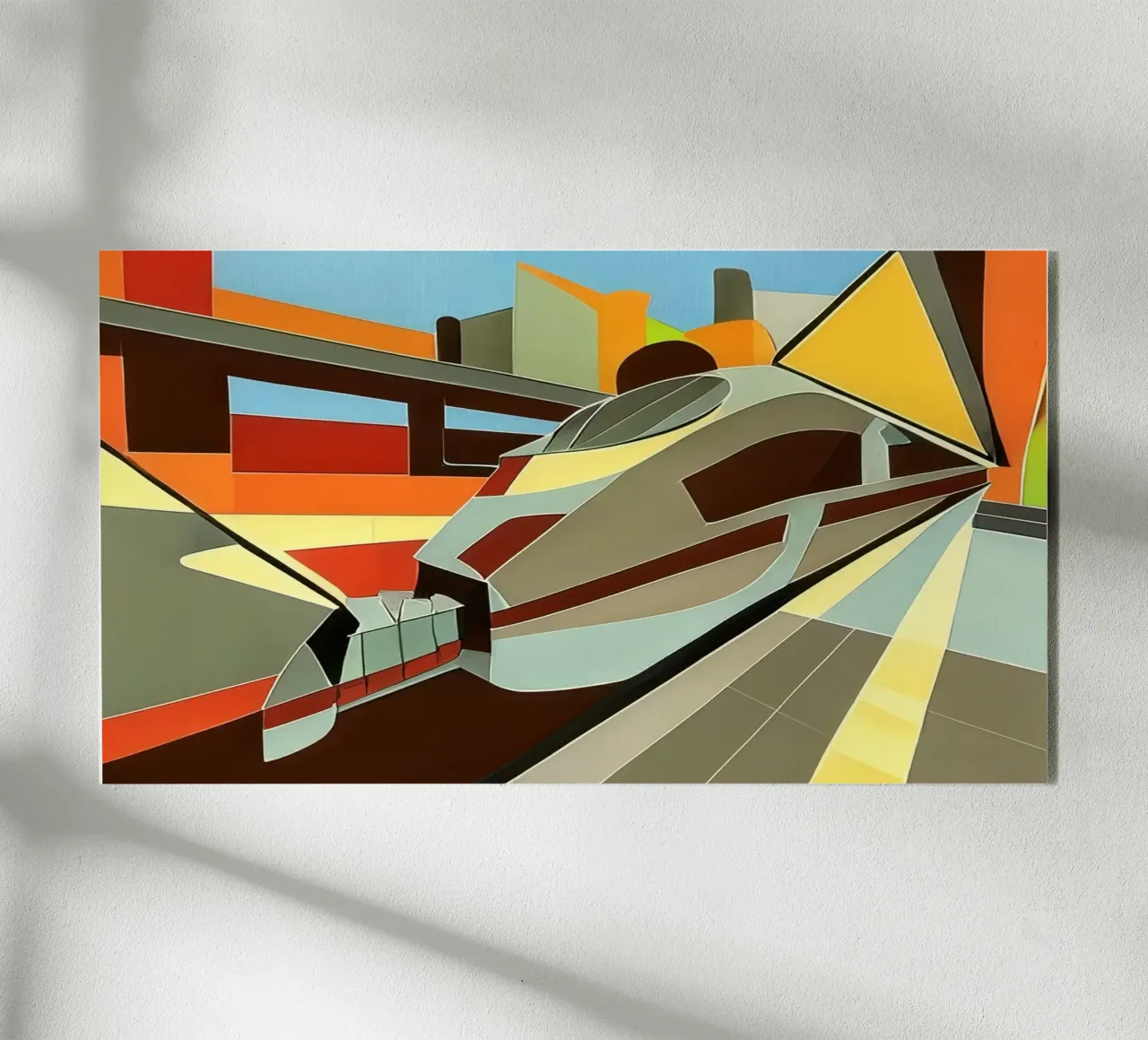 Excursion_view from station_2 plexiglass da Abstract Art by LK