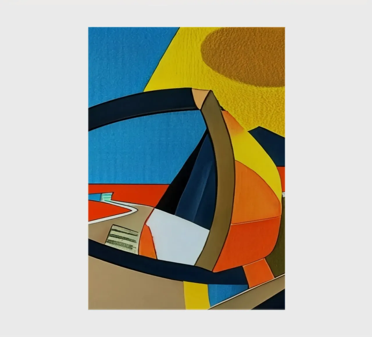 Specchio retrovisore diario da Abstract Art by LK
