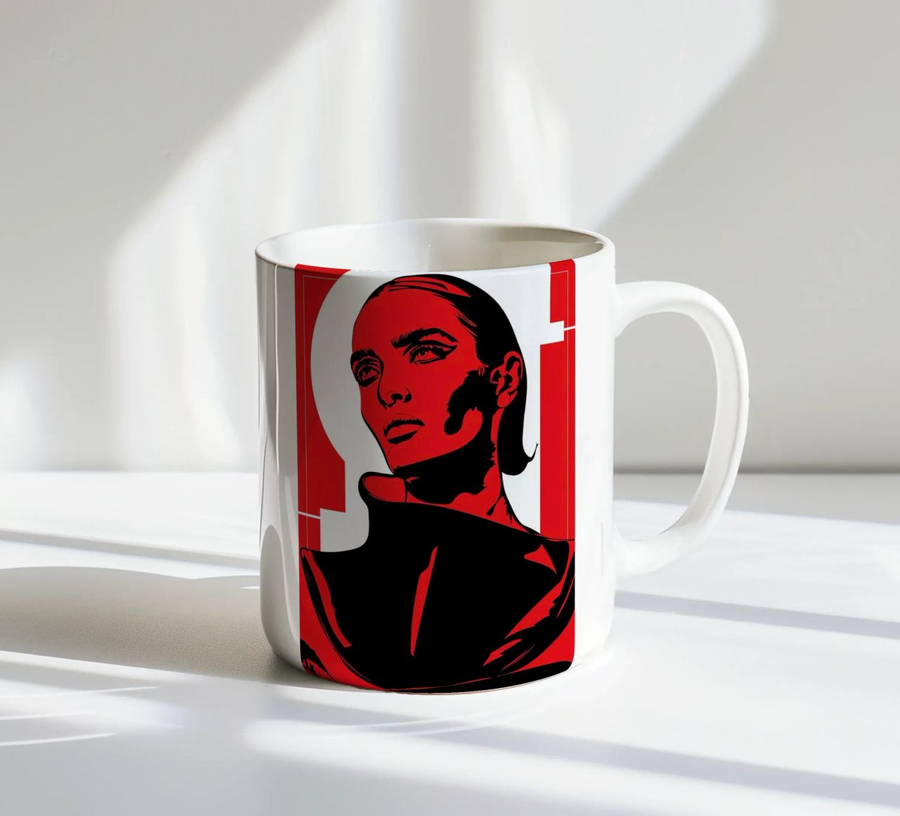 Iconographic 1 tazza in ceramica da Marcell Naubert