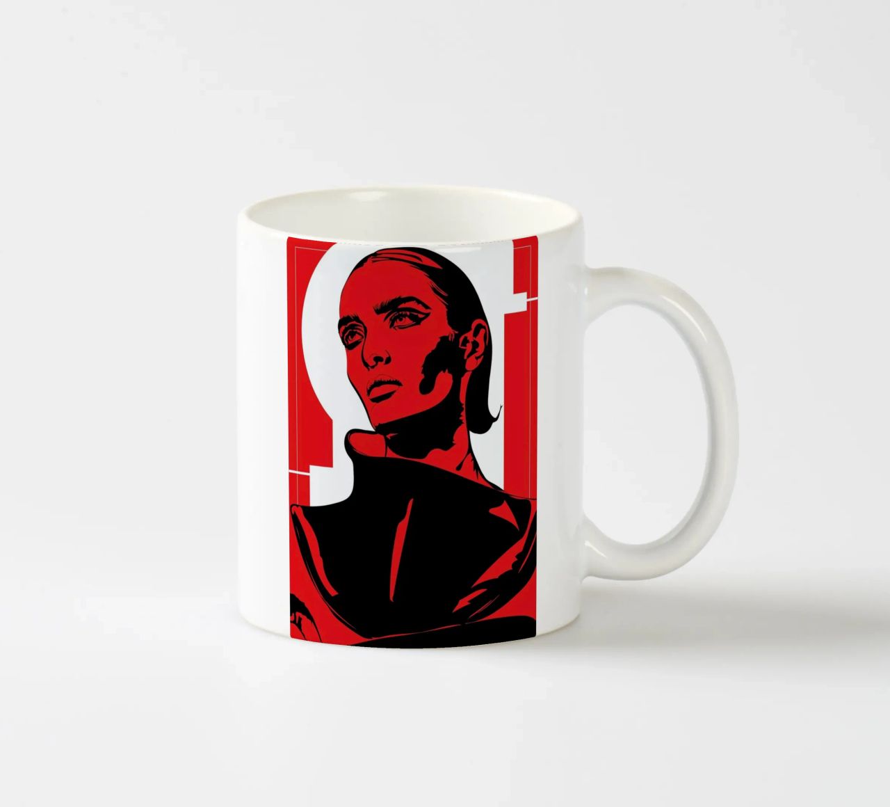 Iconographic 1 tazza in ceramica da Marcell Naubert