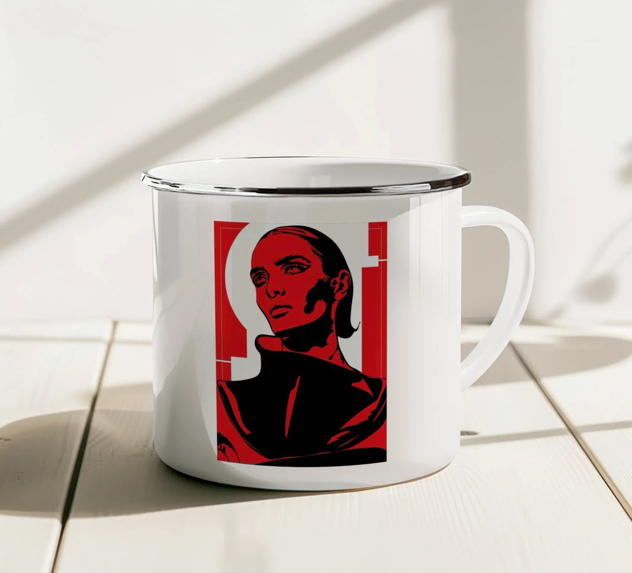 Iconographic 1 tazza in smalto da Marcell Naubert