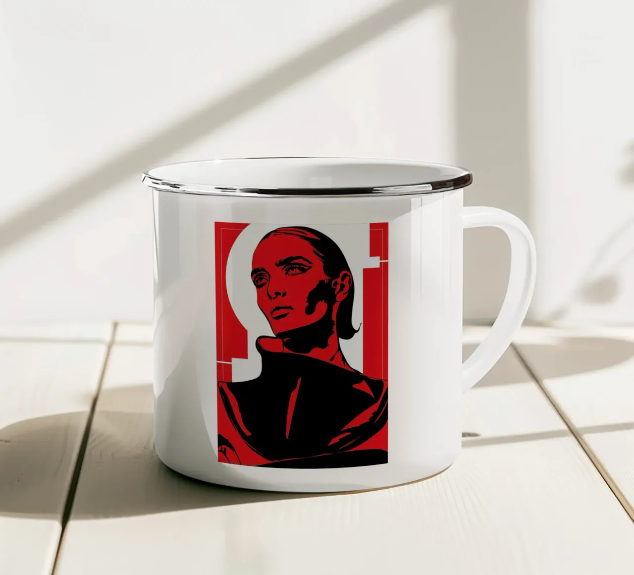 Iconographic 1 tazza in smalto da Marcell Naubert