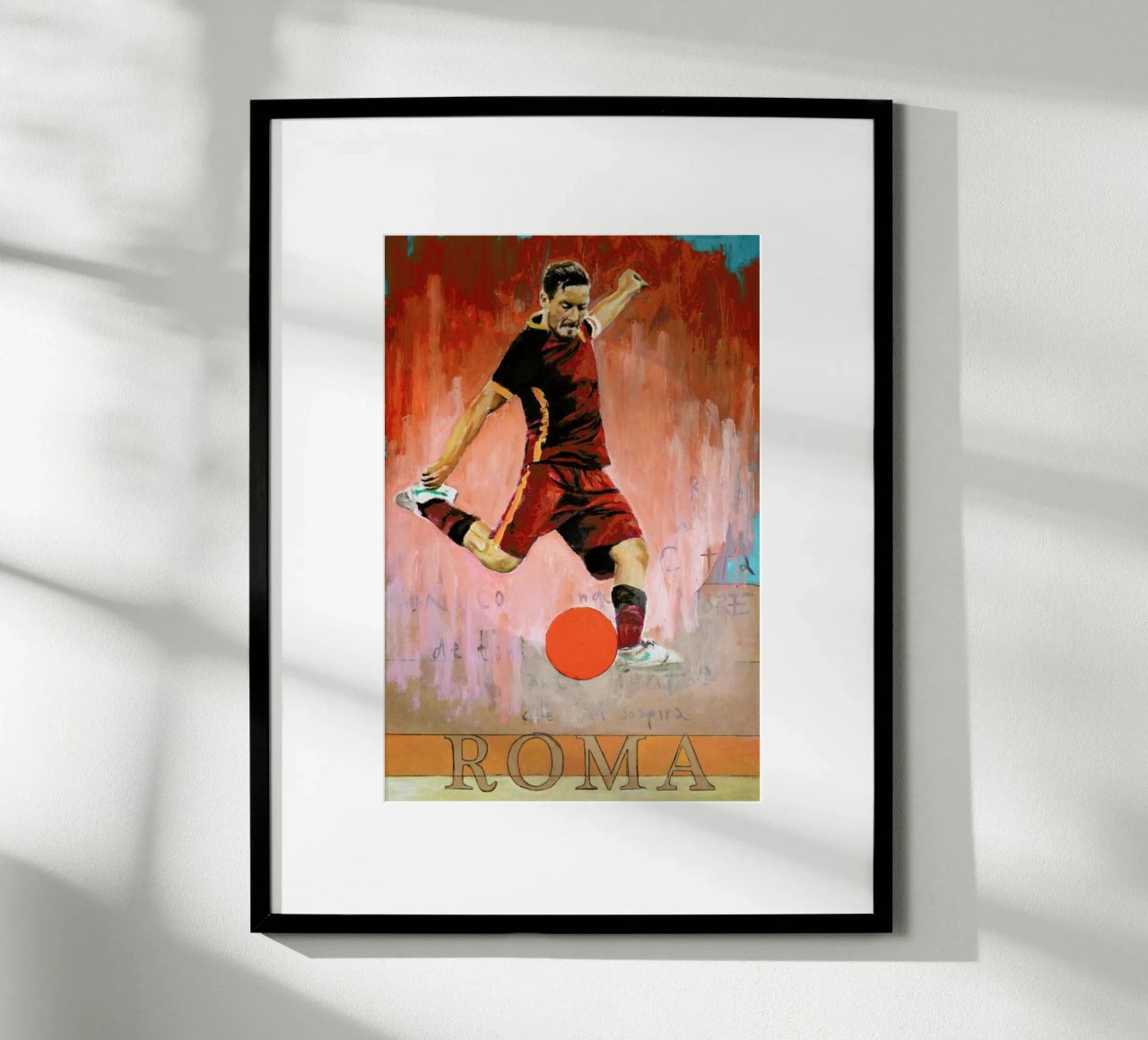 One Love Roma Poster von David Diehl