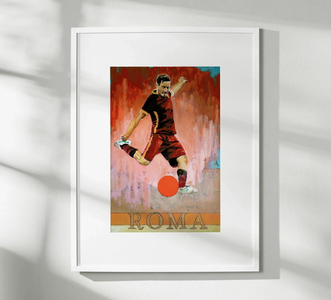 One Love Roma Poster von David Diehl