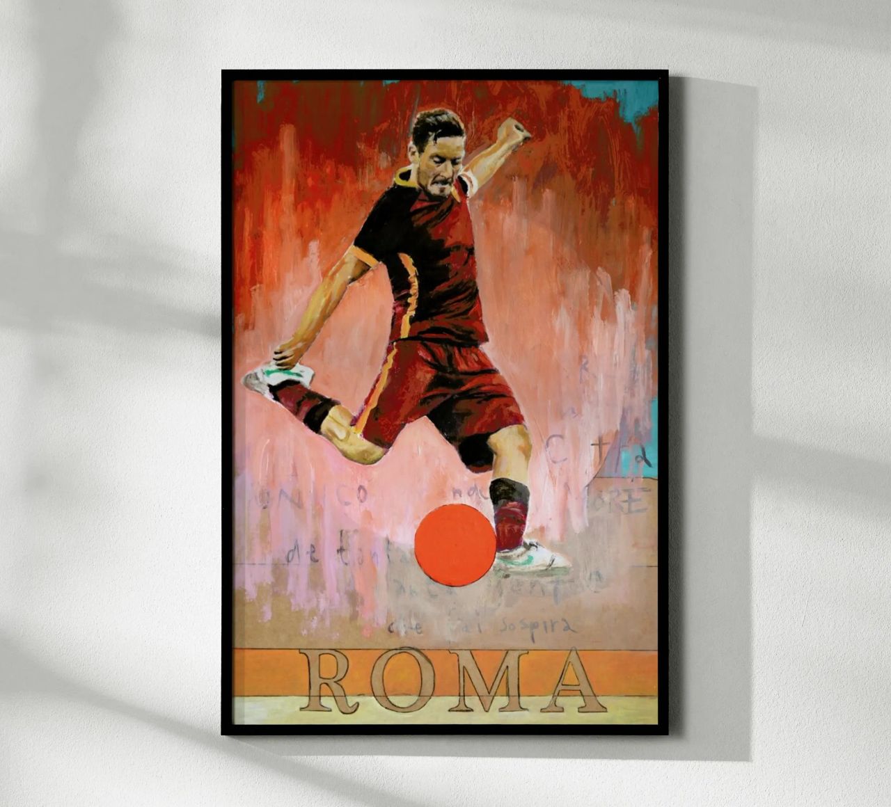 One Love Roma Poster von David Diehl
