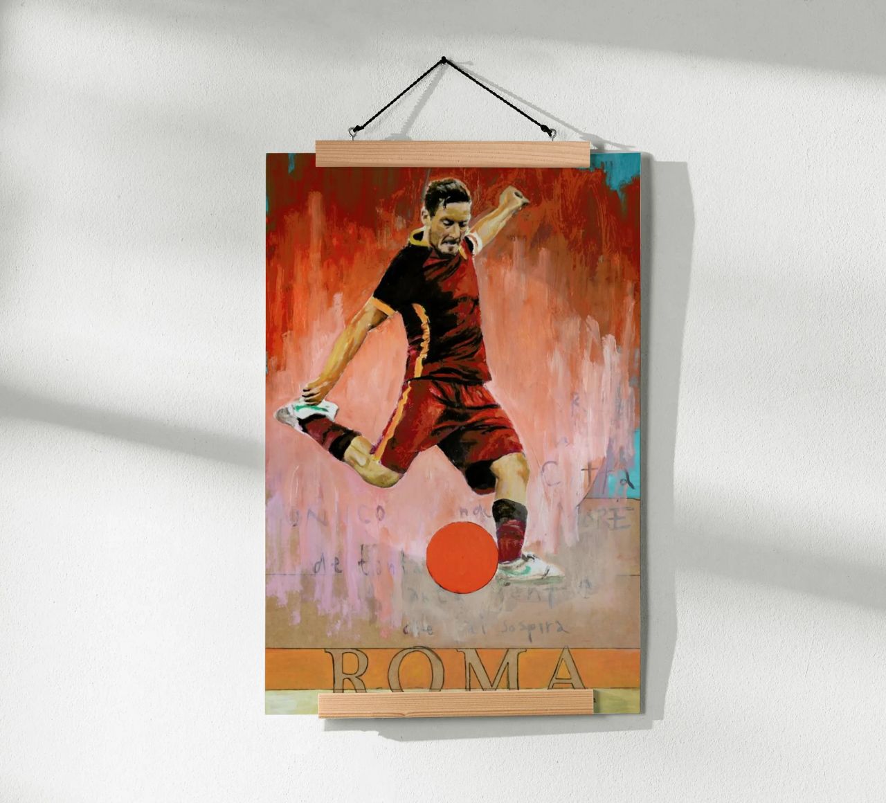 One Love Roma Poster von David Diehl