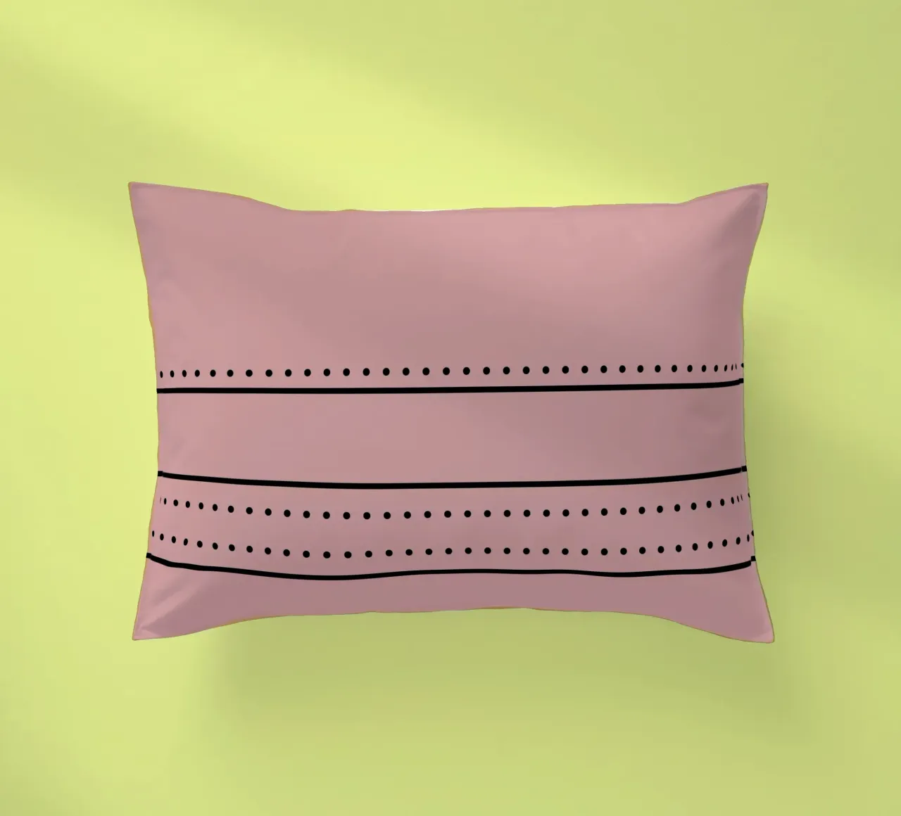 DuskyPinkLines cuscino da justanotherartside