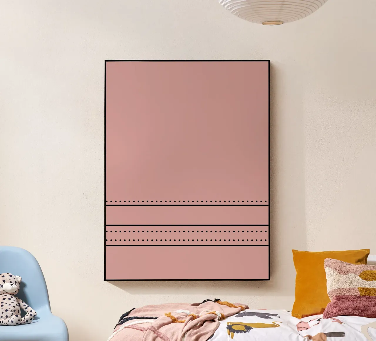 DuskyPinkLines plexiglass da justanotherartside