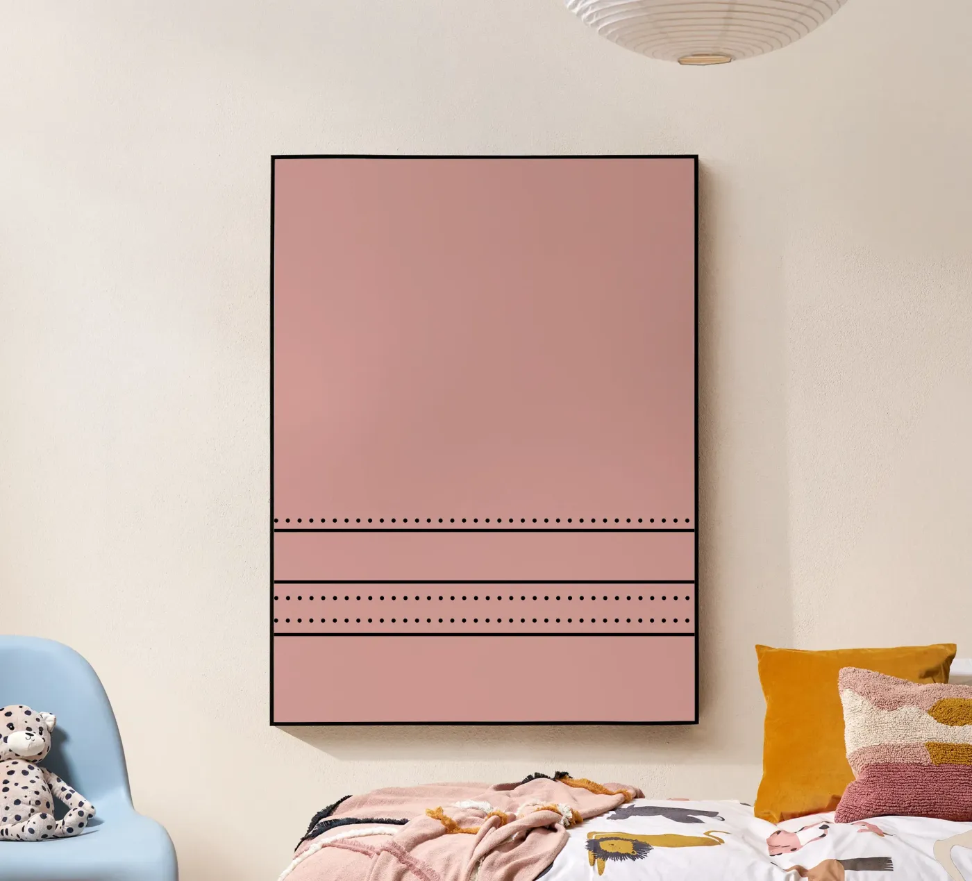 DuskyPinkLines plexiglas de justanotherartside