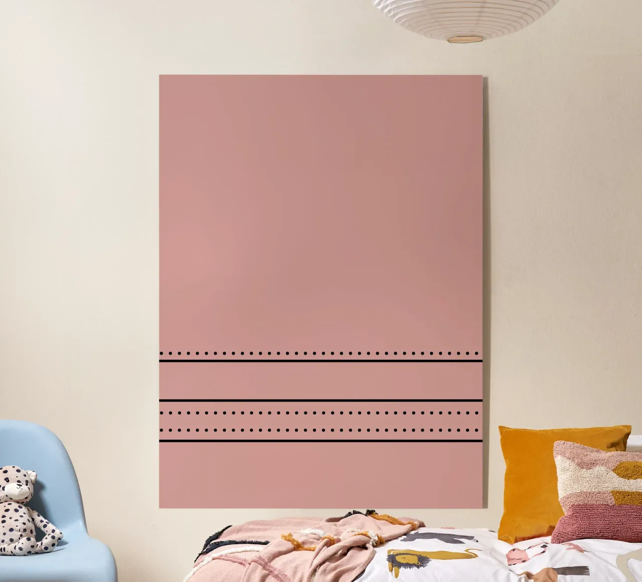 DuskyPinkLines plexiglass da justanotherartside