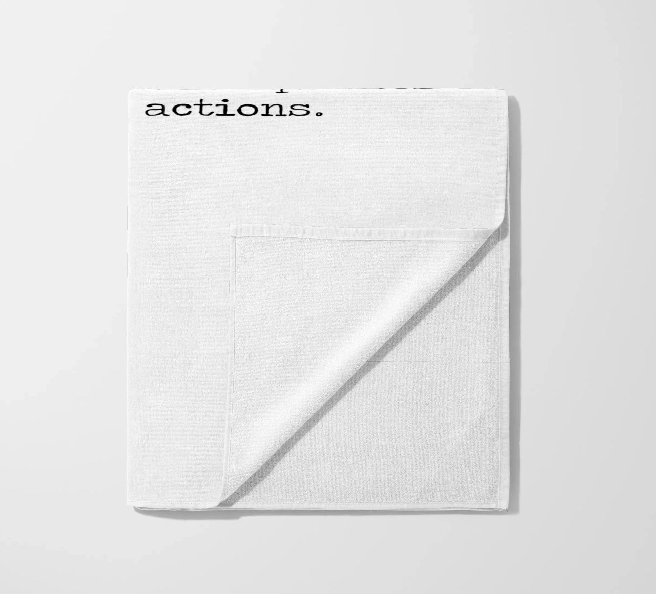 Well, if it isn't the consequences of my own actions! Quote beach towel by Summer Soul Co. - Quotes