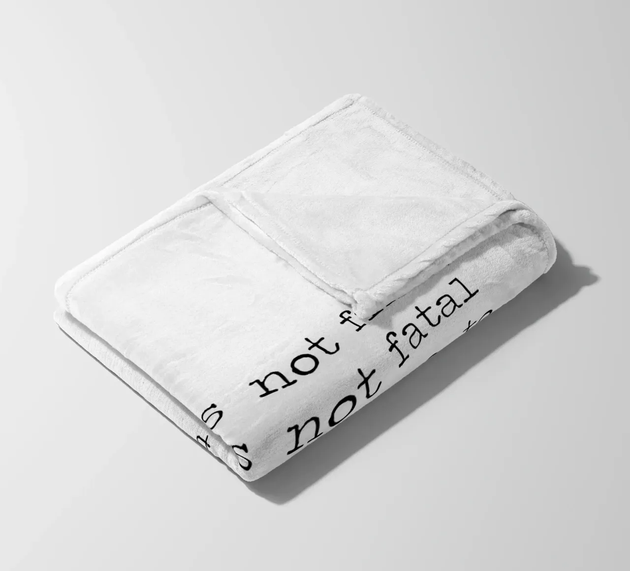 Success if not final, failure is not fatal. Courage quote fleece blanket by Summer Soul Co. - Quotes