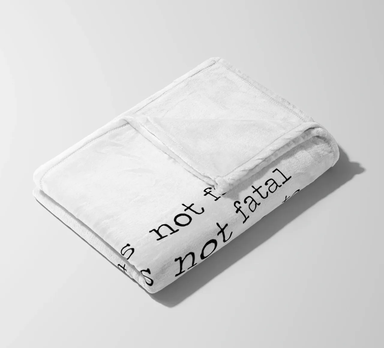 Success if not final, failure is not fatal. Courage quote fleece blanket by Summer Soul Co. - Quotes