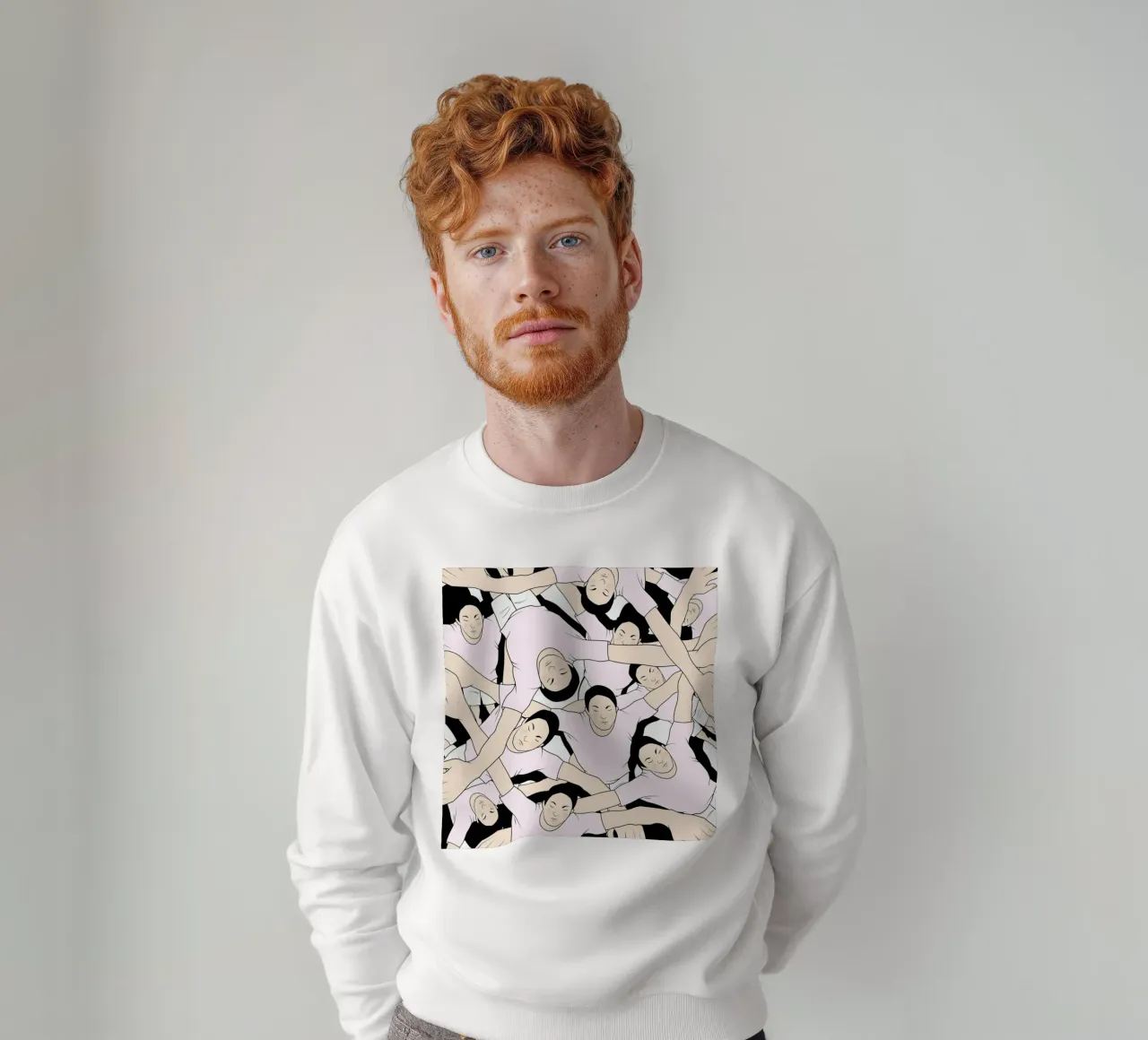 Shadows Sweatshirt von Ruei