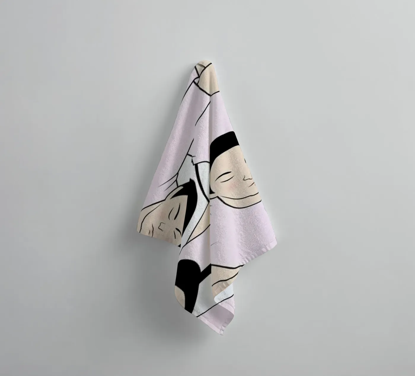 Shadows towel by Ruei