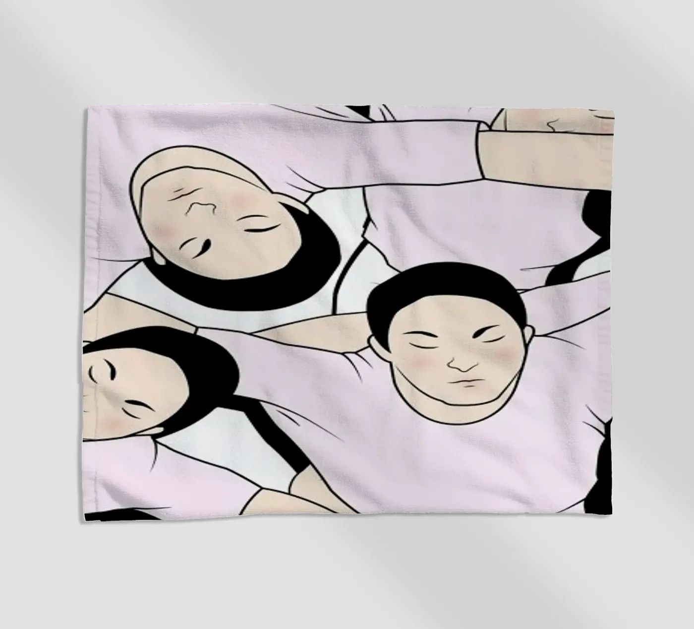 Shadows beach towel by Ruei