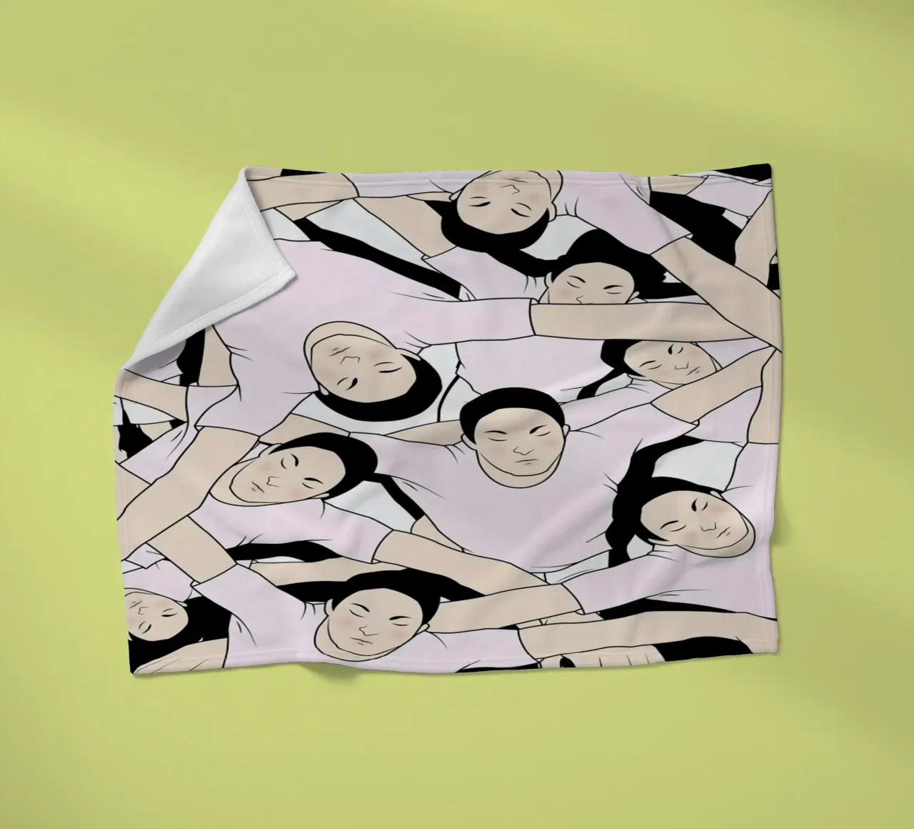 Shadows Fleecedecke von Ruei