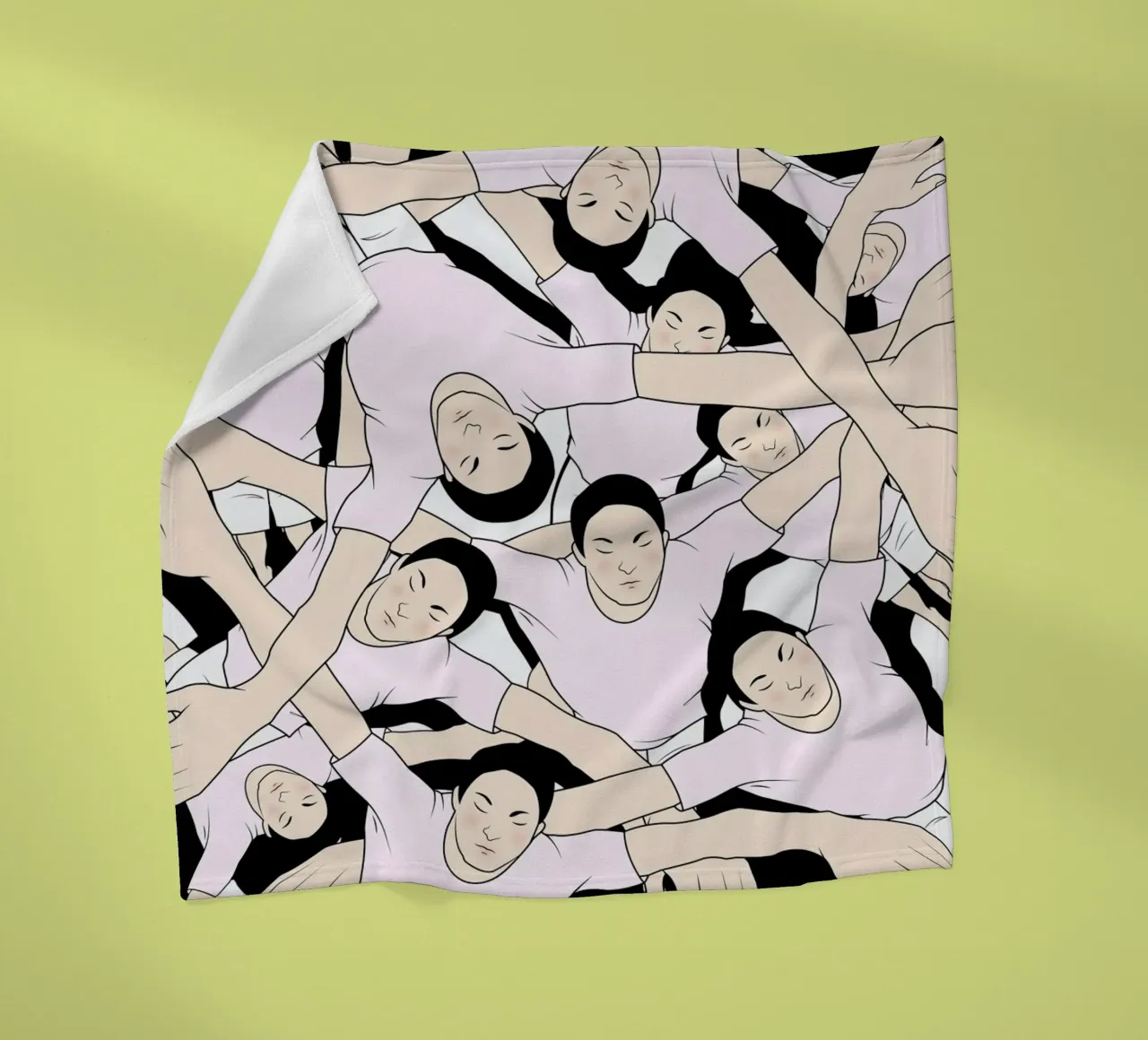 Shadows Fleecedecke von Ruei