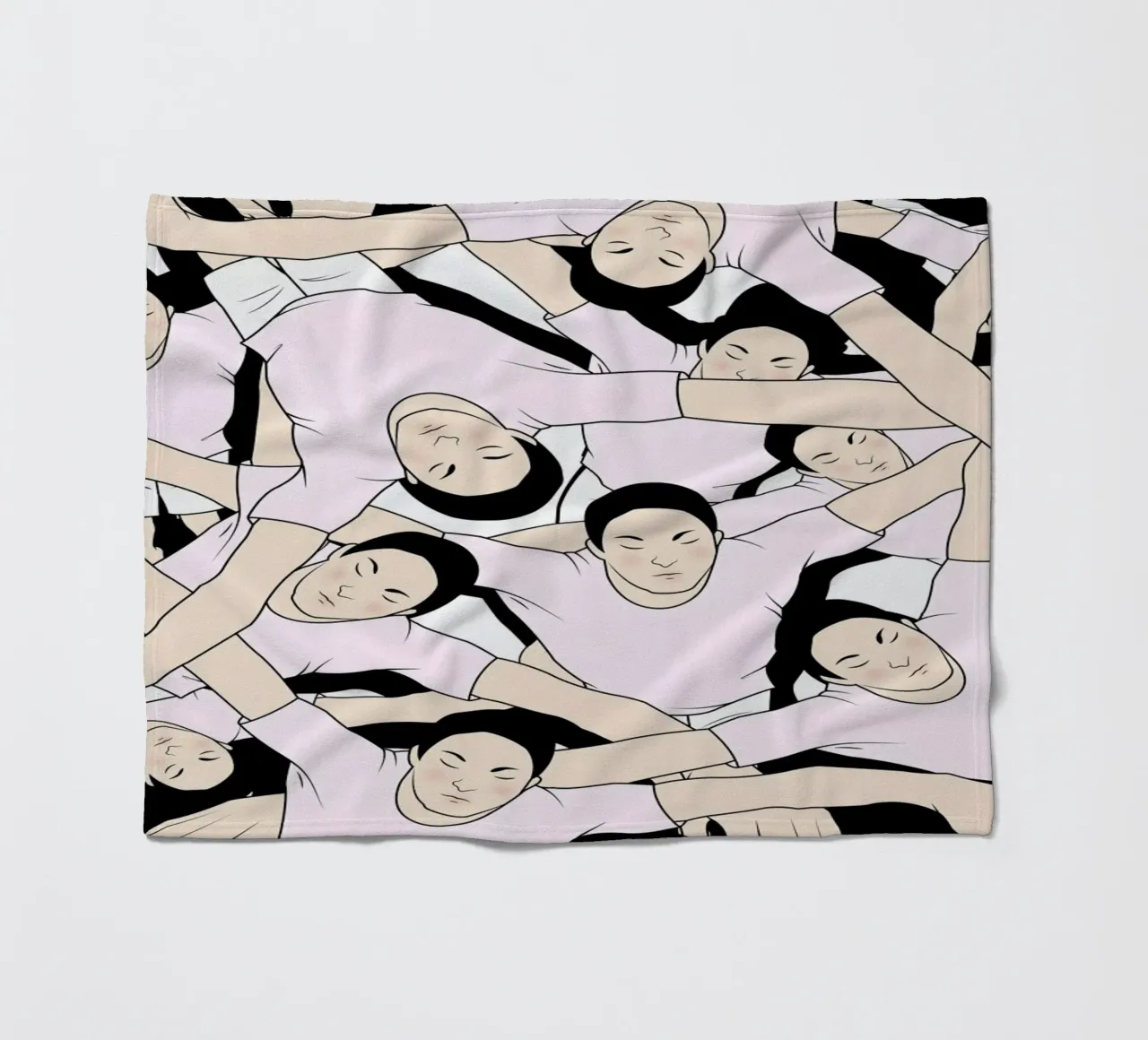 Shadows Fleecedecke von Ruei