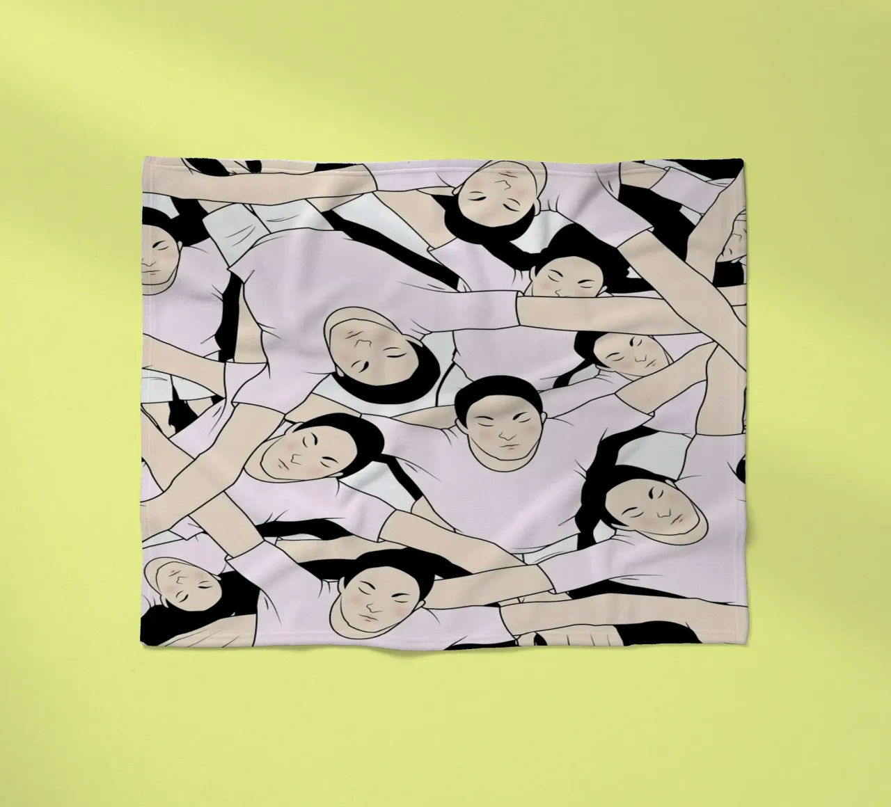 Shadows Fleecedecke von Ruei