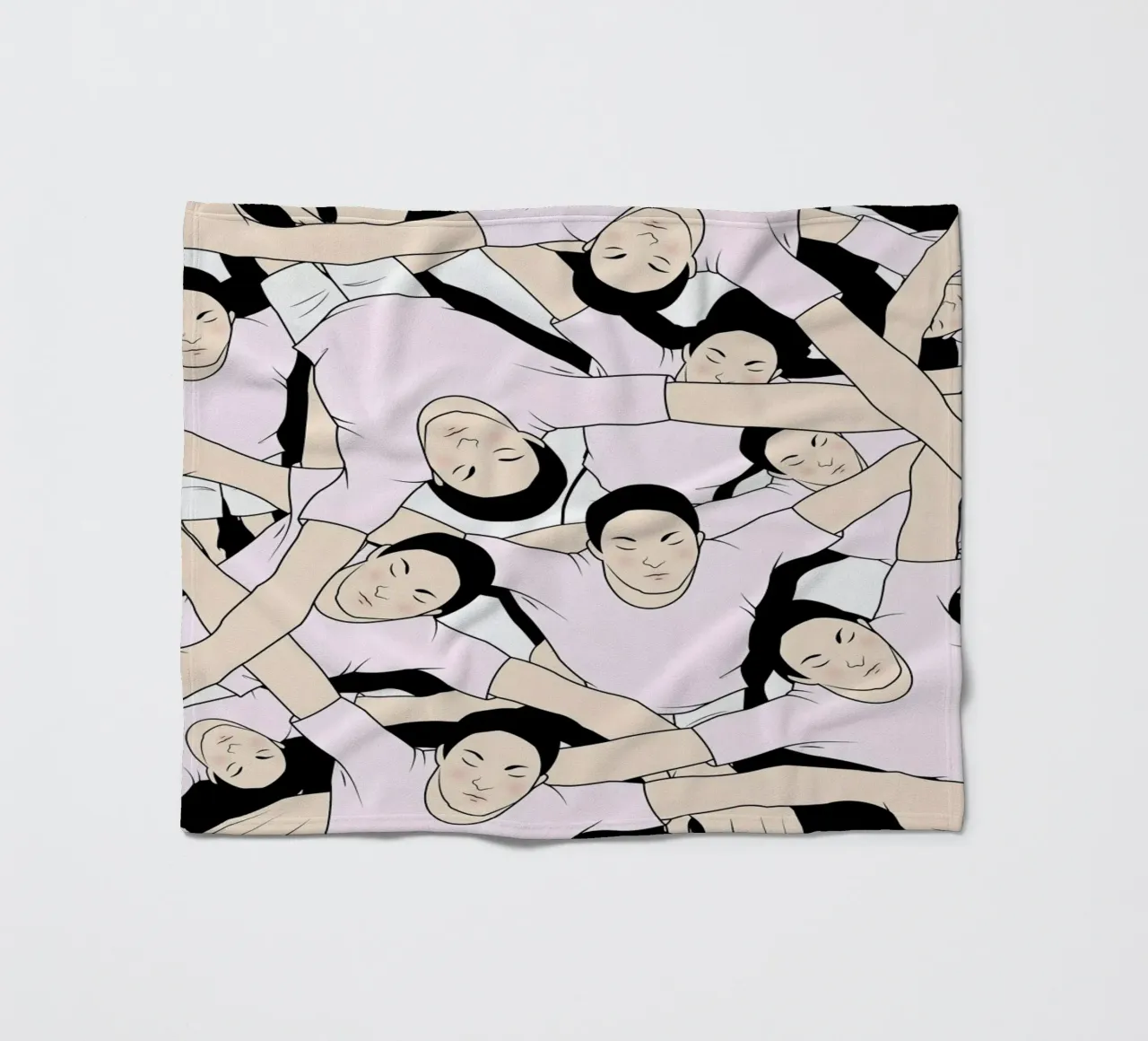 Shadows Fleecedecke von Ruei