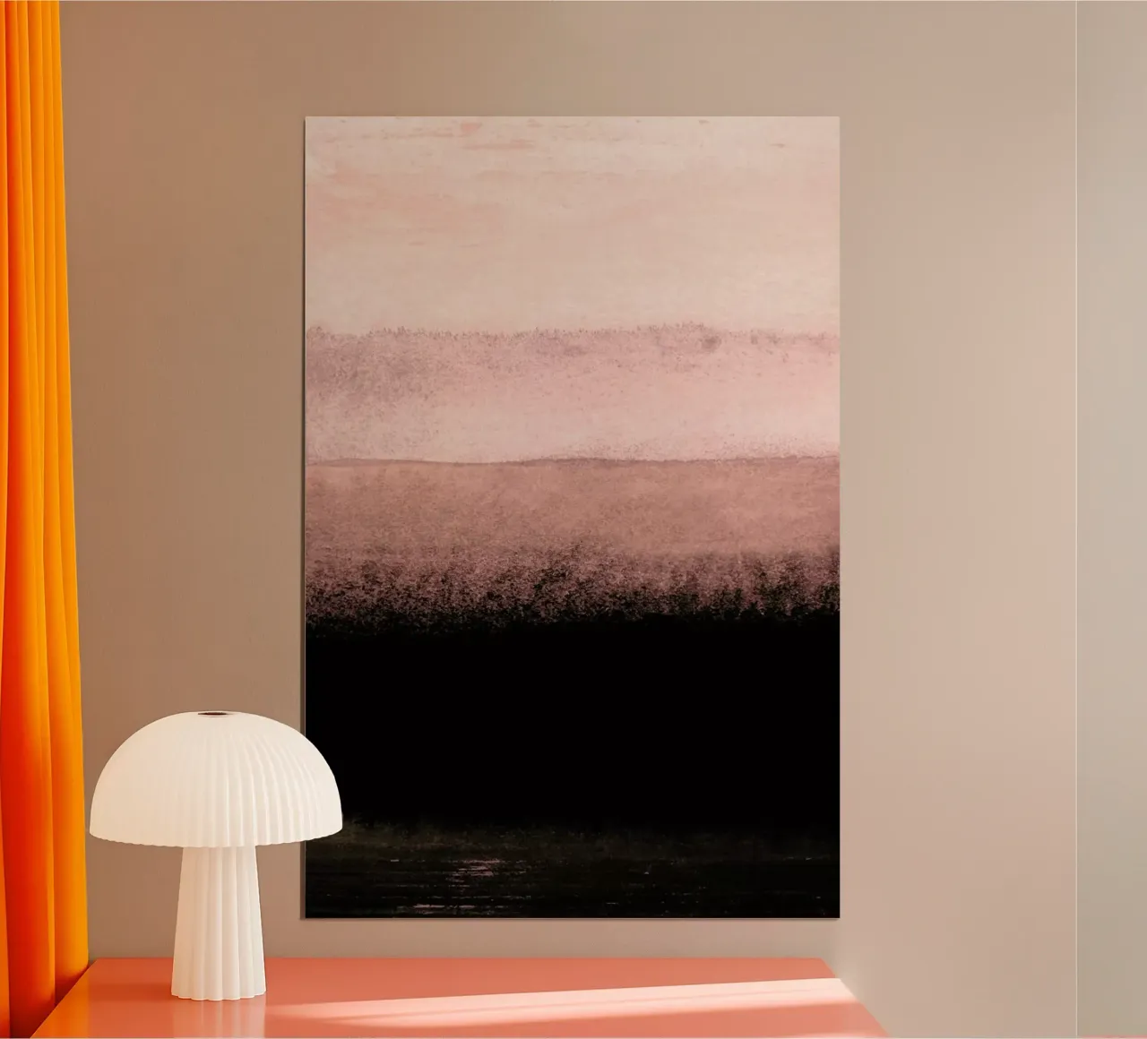 Shades of Pink poster con telaio in alluminio da IRIS LEHNHARDT FINE ART
